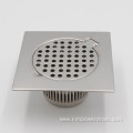 stainless steel square bathroom floor drain cover